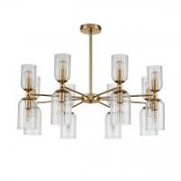 Люстра потолочная Lumion Kassia цвет золото, прозрачный арт. 6586/16  16*40W E14