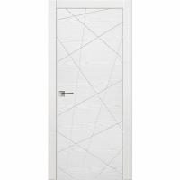 Межкомнатная дверь La Porte серия Modern модель 100.5 ясень бланко глухая