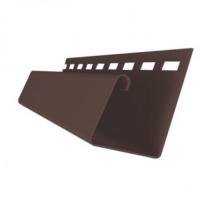 Профиль универсальный J 7/8" 3.00 GL Я-Фасад ACA темный дуб