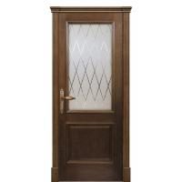 Межкомнатная дверь Дариано Турин Дуб миндаль со стеклом