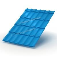 Металлочерепица МП Макси NormanMP (ПЭ-01-5015-0.5) 5015 Синее небо