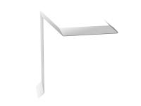 Планка ветровая для мягкой кровли двойная завальцовка 60х30х90 0.5 Satin с пленкой RAL 9003 сигнальный белый (2м)