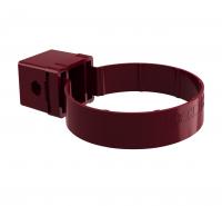 Хомут трубы Kliker ПВХ Grand Line Premium бордо инд.упак. RAL 3005