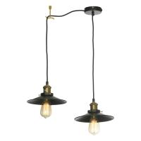 Подвесной светильник Lussole New York LSP-9601-2 60W черный