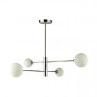 Люстра на штанге Lumion Estelle 5225/4C 4*40W хром, белый