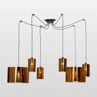 Люстра мультиплекс Lussole Lincoln LSP-8944 60W черный