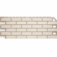 Фасадная (цокольная) панель Альта Профиль Кирпич Белый
