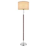 Торшер Lussole Buckeye LSP-0627 60W матовый никель