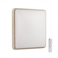 Настенно-потолочный светильник, с пультом ДУ Sonex Merto 7608/EL 72W белый/бежевый под дерево