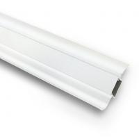 Плинтус ПВХ Идеал Классик 001 Белый 55x22