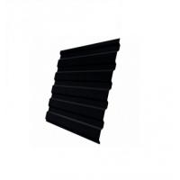 Профнастил Grandline С20В Drap RAL 9005 чёрный