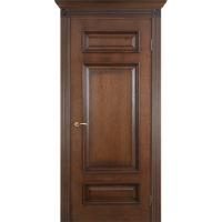 Межкомнатная дверь Porte Vista Классика Рим коньяк красный глухая