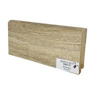 Плинтус МДФ Deartio B302-10 Дуб бежевый 80х16х2050