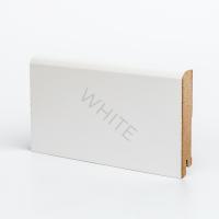 Плинтус МДФ Deartio W 02-100 белый 100х16х2050