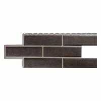 Фасадная (цокольная) панель Альта Профиль Венецианский камень Коричневый