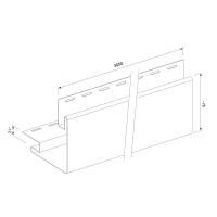 Наружный угол SV-12 для сайдинга