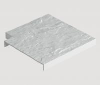 Угловая накладка для бордюра Docke Белый