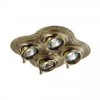 Светильник встраиваемый поворотный Novotech Vintage 370178 GX5.3 200 Вт