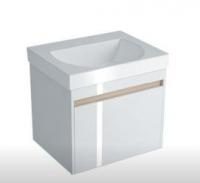 Тумба подвесная Buongiorno на умывальник 60 см (1 выдв.+1 внутр.ящик) белая