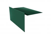 Планка ветровая для мягкой кровли 100х20х70 0.4 PE с пленкой RAL 6005 зеленый мох (2м)