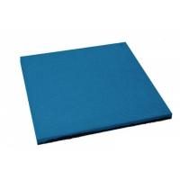 Резиновая плитка "Гладкая" 500x500 синяя