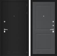 Входная дверь Лабиринт Classic шагрень черная 11 - Графит софт