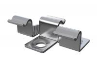 Клипса HILST Premium 3D (металл), 5мм (упак. 100шт)