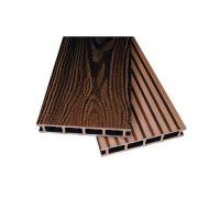 Террасная доска WoodDecker Standard крупный вельвет/текстура дерева Коричневый 4000х145x25 мм