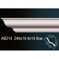 Карниз гладкий под покраску Perfect AB214