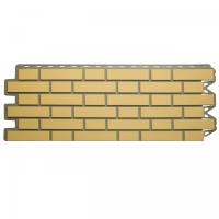 Фасадная панель Альта-Профиль Кирпич Клинкерный Желтый 1217х444 мм