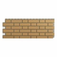 Фасадная (цокольная) панель Альта Профиль Кирпич клинкерный Бежевый