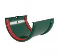 Соединитель желобов Классика 120 ПВХ Grand Line зелёный RAL 6005