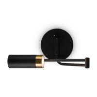 Настенный светильник (бра) Freya Enzo FR5201WL-01B1 35W черный