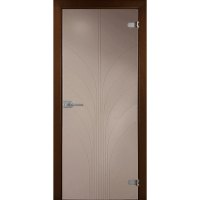 Межкомнатная дверь La Porte серия Glass модель 500.4 стекло бронза