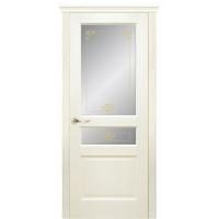 Межкомнатная дверь Дариано Бостон Ясень карамель со стеклом