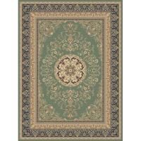 Ковер Devos Caby Isphahan 77919 Green 1,5x0,8 м прямоугольный