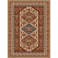 Ковер Devos Caby Isphahan 77945 Ivory 1,35x0,65 м прямоугольный