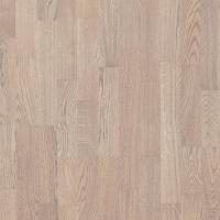 Паркетная доска Поларвуд Дуб Living White Mat трехполосная