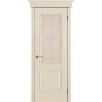 Межкомнатная дверь Porte Vista Классика Версаль ваниль со стеклом классик