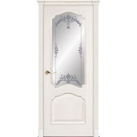 Межкомнатная дверь La Porte серия Classic модель 300.5 ясень карамель контур с заливкой Сиена
