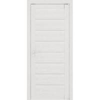 Межкомнатная дверь Uberture серия Eco-Light 2125 велюр капучино со стеклом сатин