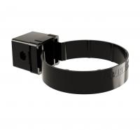 Хомут трубы Kliker ПВХ GL Premium черный и.уп. RAL 9005