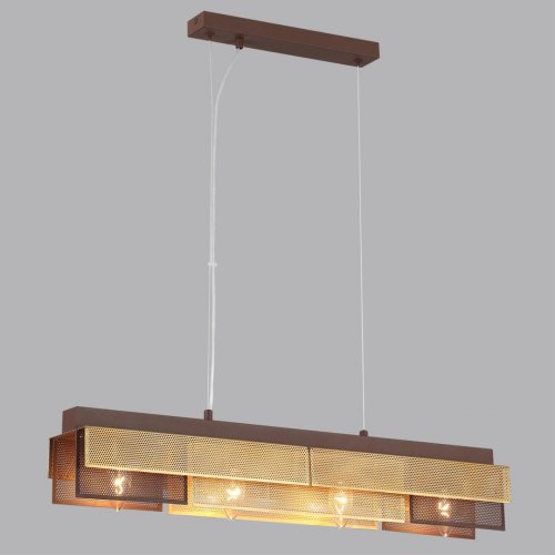 Светильник подвесной Lumion Dana цвет кофе, золотой арт. 8005/4A  4*40W E14