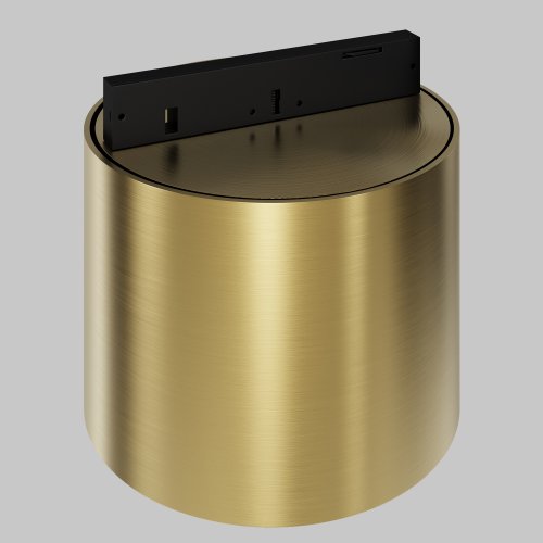 Трековый светильник Technical TR188-1-5W2.7K-M-BBS Alfa S черный и латунь 5W LED 2700K 36°