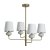Подвесной светильник Freya Ceramics FR2029PL-04BS 40W латунь Подвесной светильник Freya Ceramics FR2029PL-04BS 40W латунь