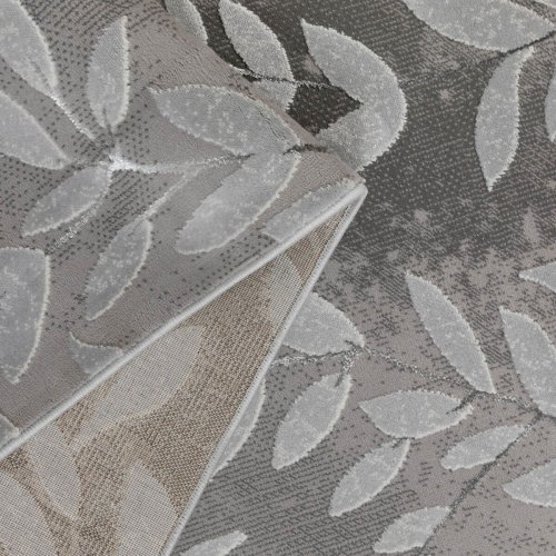 Турецкий ковер Almira GR708 Grey/L.Grey 1,5x0,8 м прямоугольный