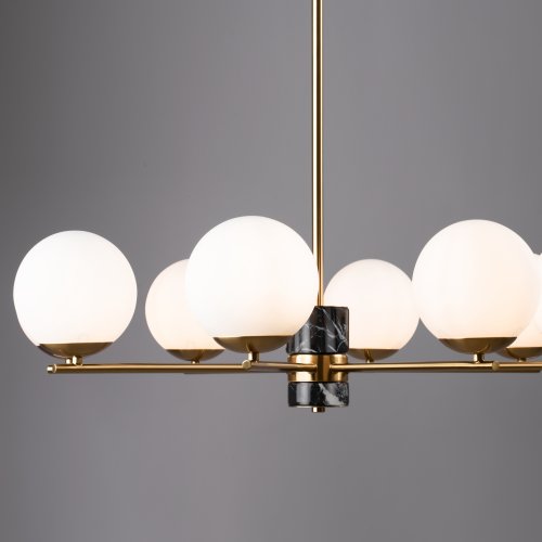 Подвесной светильник Freya Marble FR5230PL-08BS 60W латунь