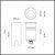 Встраиваемый грунтовый светильник Odeon Light Ingro 6660/1GL LED 3W