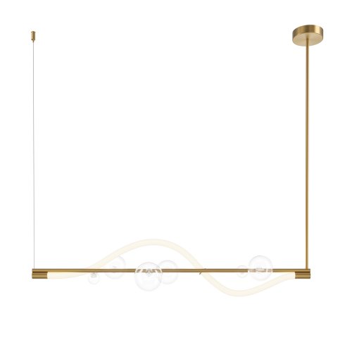 Подвесной светильник Maytoni Oasis MOD289PL-L13BS3K 13W латунь