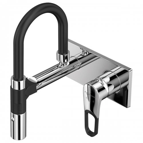 Смеситель Elghansa 35 mm SquareLine 14Q0191 встраиваемый для раковины хром